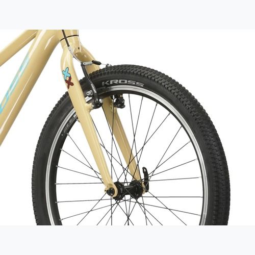 Bicicletta per bambini KROSS Level Jr 1.0 beige/red/gloss