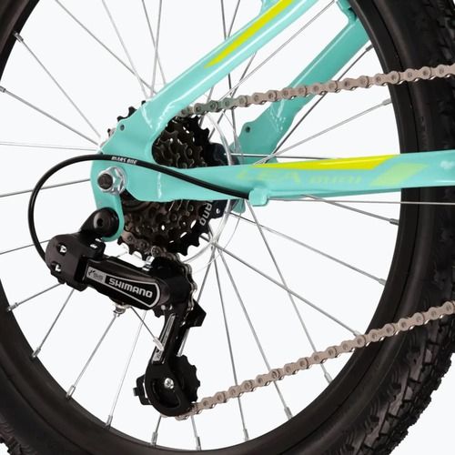 Bicicletta per bambini KROSS Lea Mini 2.0 celadon/lime/gloss