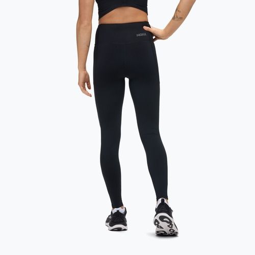 Leggings da running da donna HOKA Elaro Knit Tight 27" black