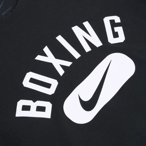 Maglietta da allenamento da uomo Nike Boxing Disc DFC black/white