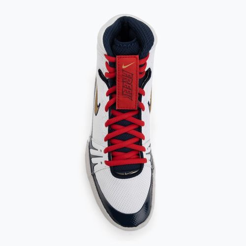 Scarpe da boxe Nike Freek SE white/metallic gold/college navy