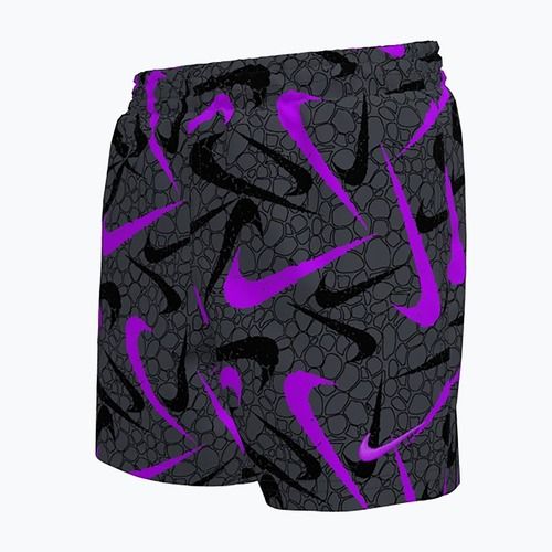 Shorts da bagno per bambini Nike Breaker Pebble 4" Volley black