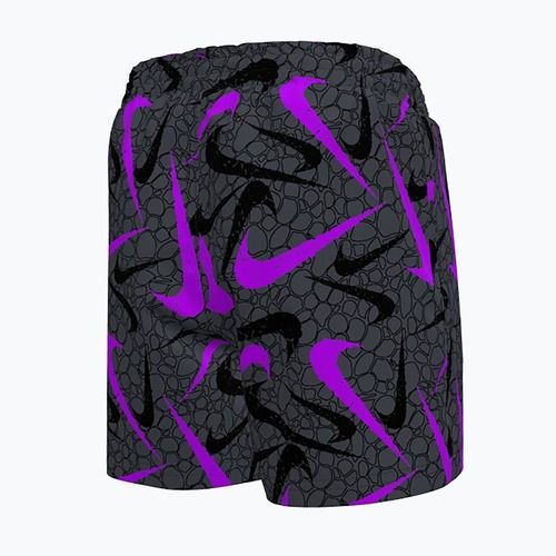 Shorts da bagno per bambini Nike Breaker Pebble 4" Volley black
