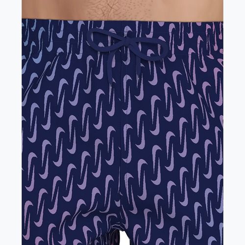 Shorts da bagno uomo Nike Breaker Swoosh 5" Volley midnight navy