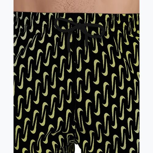 Shorts da bagno uomo Nike Breaker Swoosh 5" Volley black