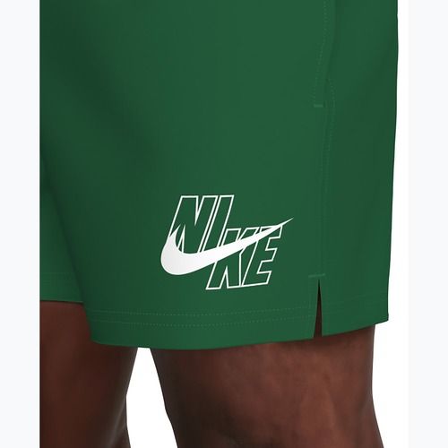 Shorts da bagno uomo Nike Lap Logo 5" Volley malachite