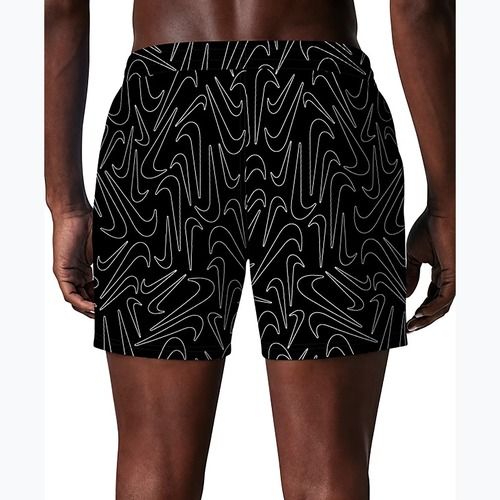 Shorts da bagno uomo Nike Breaker Logofetti 5" Volley black