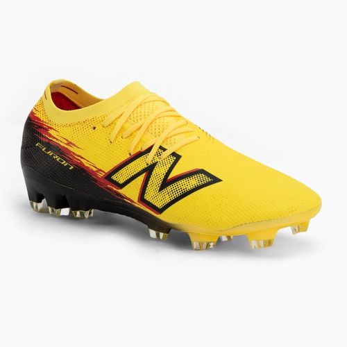Scarpe da calcio New Balance Furon Elite V8 FG punch yellow/black 100/fire cracker