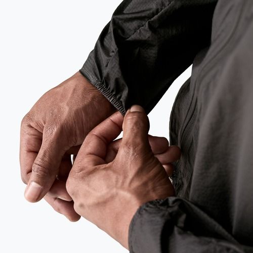 Giacca antivento da uomo Patagonia Houdini black w/black