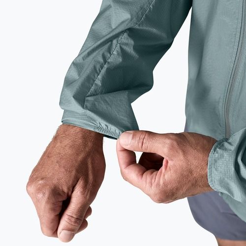 Giacca antivento da uomo Patagonia Houdini blue sage