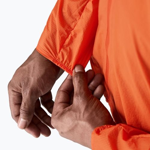 Giacca antivento da uomo Patagonia Houdini coral orange