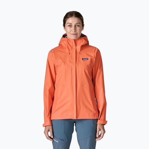 Giacca antipioggia da donna Patagonia Torrentshell 3L Rain peach sorbet