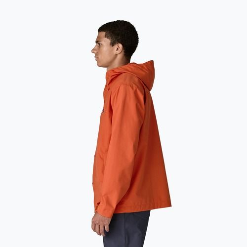Giacca antipioggia da uomo Patagonia Outdoor Everyday Rain coal orange