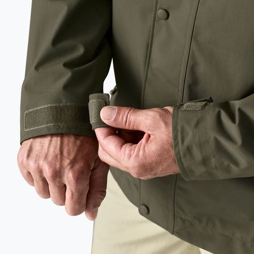 Giacca antipioggia da uomo Patagonia Outdoor Everyday Rain basin green