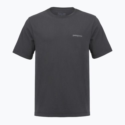 Maglietta da uomo Patagonia P-6 Logo ink black