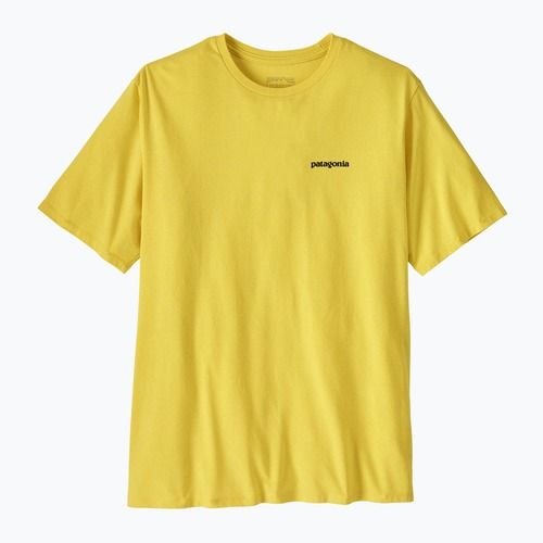 Maglietta da uomo Patagonia P-6 Logo Responsibili-Tee p-6 outline/lemon zest