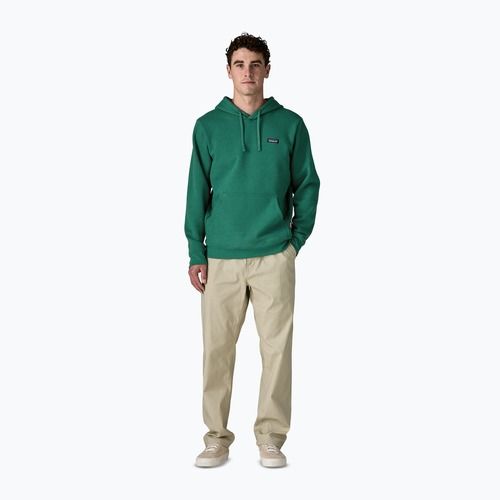Felpa da uomo Patagonia P-6 Logo Uprisal gem green