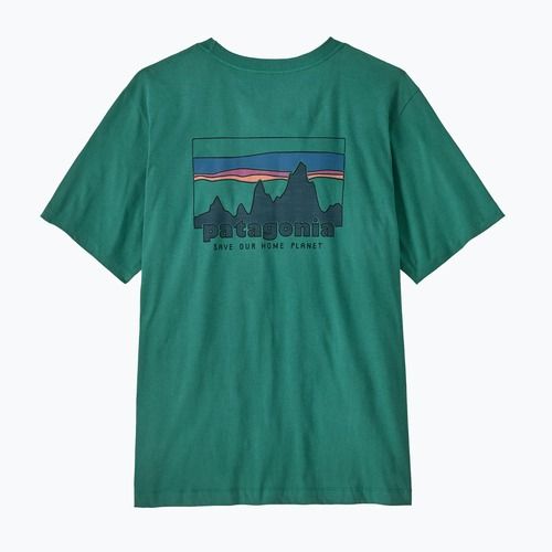 Maglietta da uomo Patagonia '73 Skyline gem green