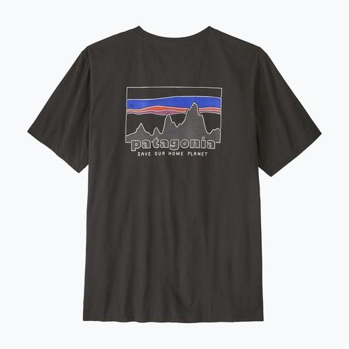 Maglietta da uomo Patagonia '73 Skyline ink black