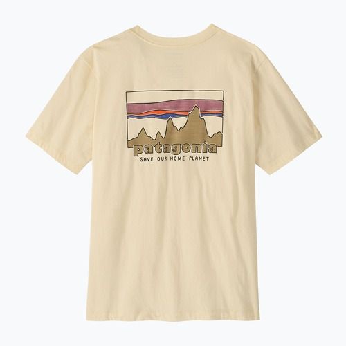 Maglietta da uomo Patagonia '73 Skyline undyed natural