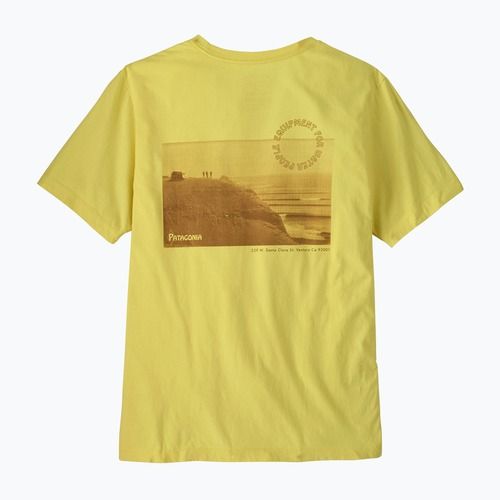 Maglietta da uomo Patagonia Water People Spotter lemon zest