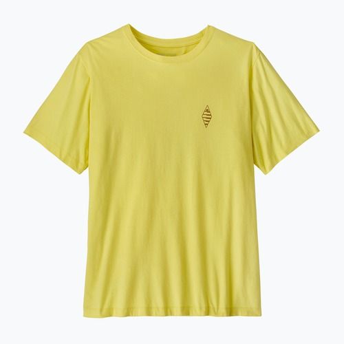 Maglietta da uomo Patagonia Water People Spotter lemon zest