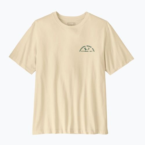 Maglietta da uomo Patagonia Repair Shop undyed natural