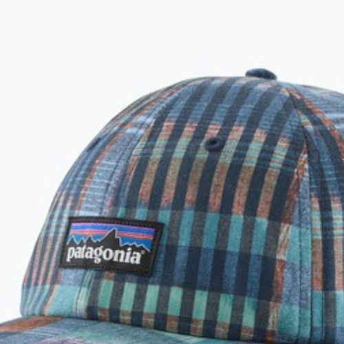 Cappellino con visiera Patagonia P-6 Label Trad melt away/still blue