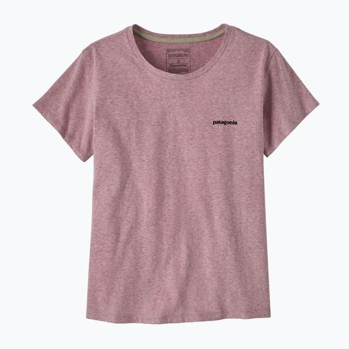 Maglietta da donna Patagonia P-6 Logo Responsibili-Tee qulet violet