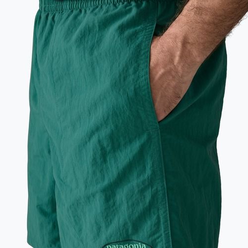 Pantaloncini da uomo Patagonia Baggies 5" 95 oval logo/gem green