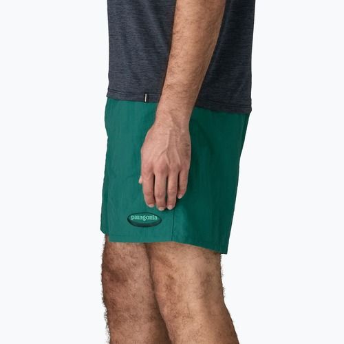 Pantaloncini da uomo Patagonia Baggies 5" 95 oval logo/gem green