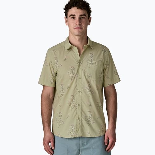Camicia da uomo Patagonia Go To ocean blooms/weathered stone