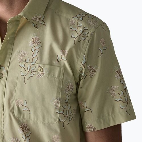 Camicia da uomo Patagonia Go To ocean blooms/weathered stone
