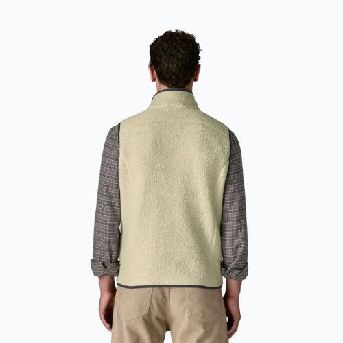 Gilet da uomo Patagonia Retro Pile Fleece pelican w/smolder blue