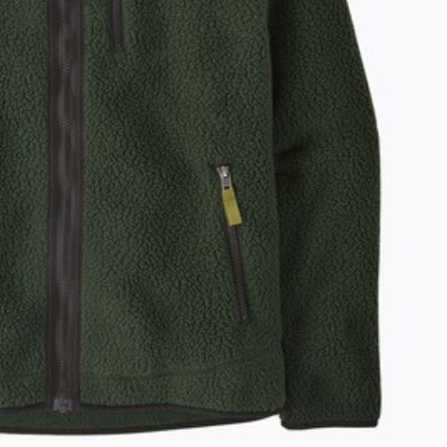Felpa trekking da uomo Patagonia Retro Pile old growth green