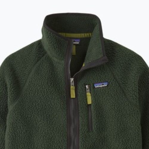 Felpa trekking da uomo Patagonia Retro Pile old growth green