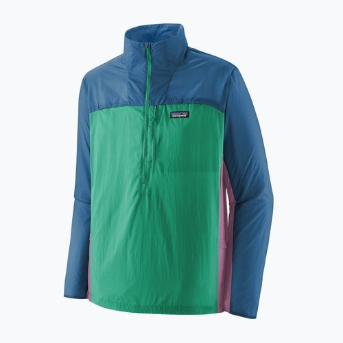 Felpa da uomo Patagonia Houdini Stash 1/2-Zip aqua stone