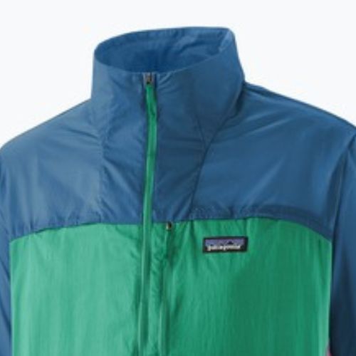 Felpa da uomo Patagonia Houdini Stash 1/2-Zip aqua stone