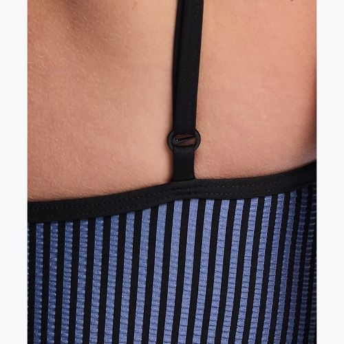 Costume da bagno intero da donna Nike Ocean Bound Ripple Texture Square Neck slate