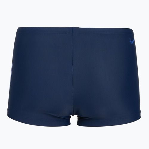 Costume da bagno da nuoto Nike Logo Graphic Square Leg midnight navy