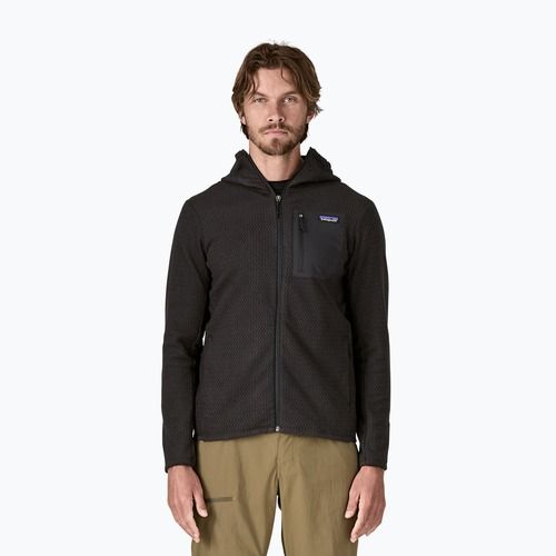 Felpa trekking da uomo Patagonia R1 Air Full Zip Hoody black