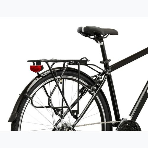 Bicicletta trekking da uomo KROSS Trans 1.0 black/silver/gloss
