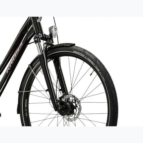 Bicicletta da trekking da donna KROSS Trans 7.0 In black/pink/gloss
