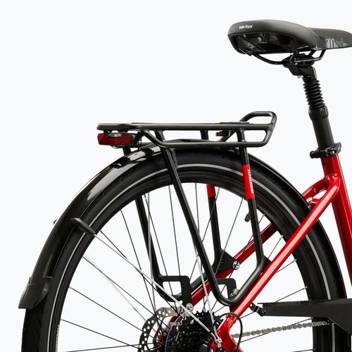 Bicicletta da trekking da donna KROSS Trans 5.0 In red/silver/gloss