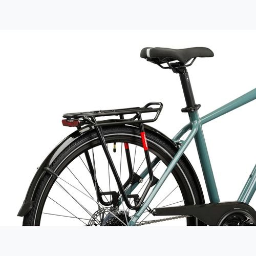 Bicicletta trekking da uomo KROSS Trans 3.0 green/silver/gloss