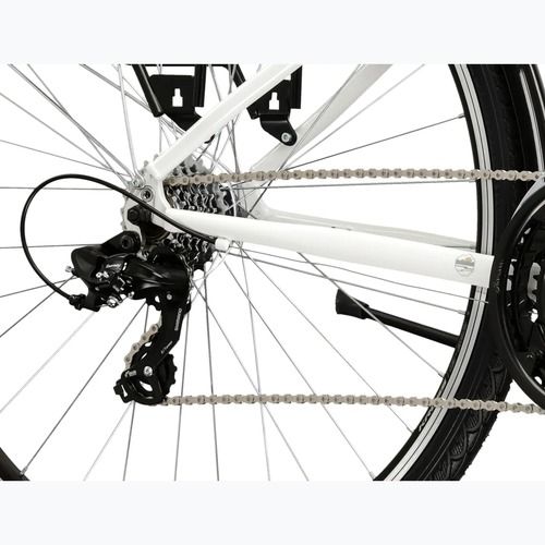Bicicletta da trekking da donna KROSS Trans 1.0 In white/grey/gloss