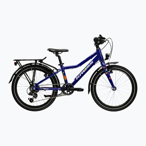 Bicicletta per bambini KROSS Level Mini 3.0 Eq navy blue/white/gloss