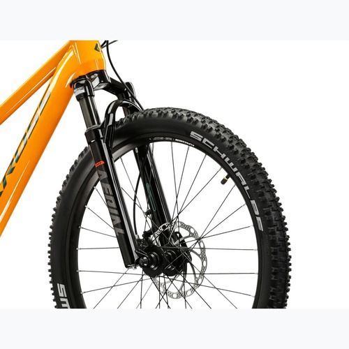 Bicicletta per bambini KROSS Level Jr 4.0 orange/green/gloss