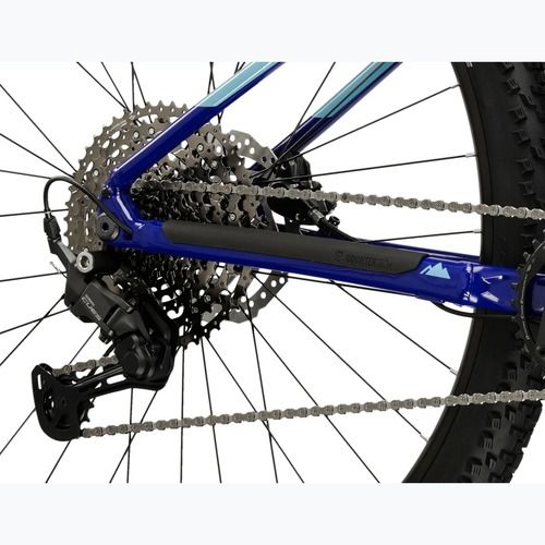 Bicicletta da montagna KROSS Level 5.0 navy blue/sky blue/gloss