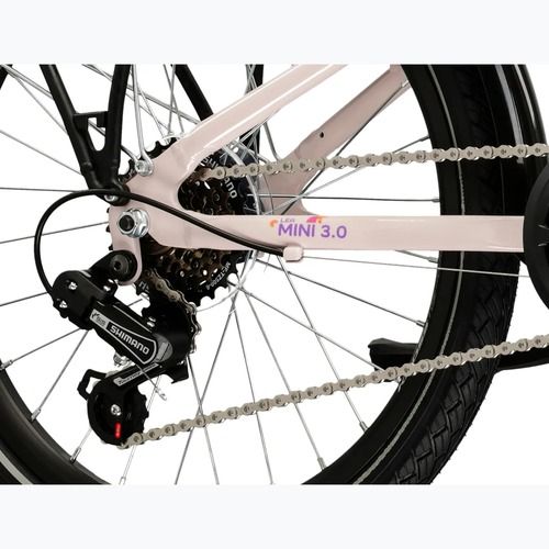 Bicicletta per bambini KROSS Lea Mini 3.0 Eq W pink/pink/gloss